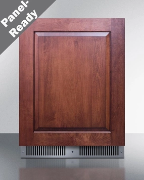 Summit SDHR2444PNR 24" Wide Built-In All-Refrigerator (Panel Not Included) Undercounter Refrigerators 24 inch undercounter fridge for kitchen