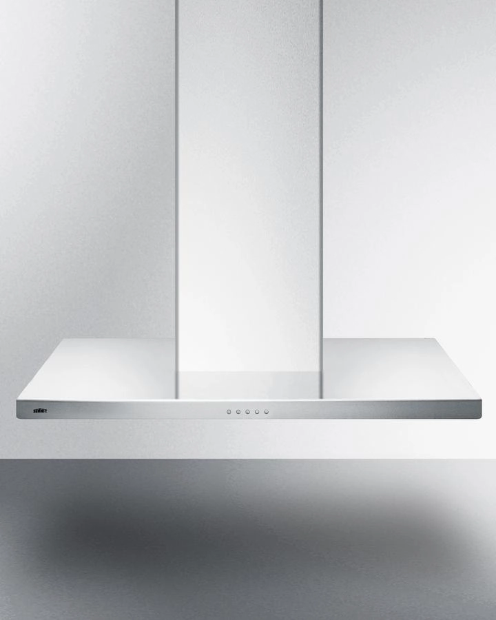 Summit SEH4636SSADA 36" Wide Wall-Mounted Range Hood, Ada-Compliant Ventilation Range Hoods high suction kitchen exhaust hood