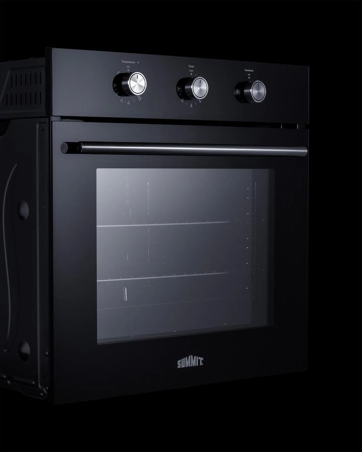 Summit SGW242BKLP 24" Wide Lp Gas Wall Oven