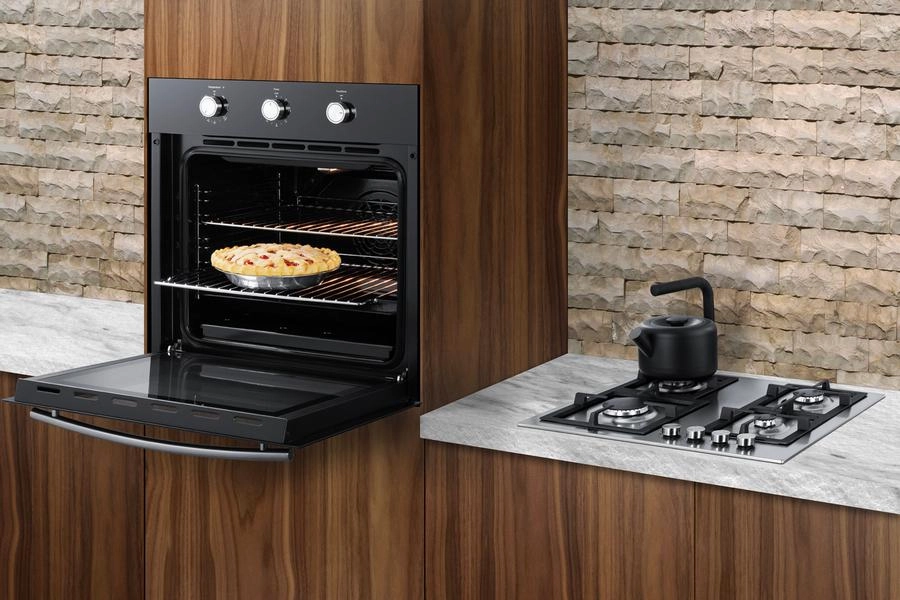 Summit SGW242BKLP 24" Wide Lp Gas Wall Oven
