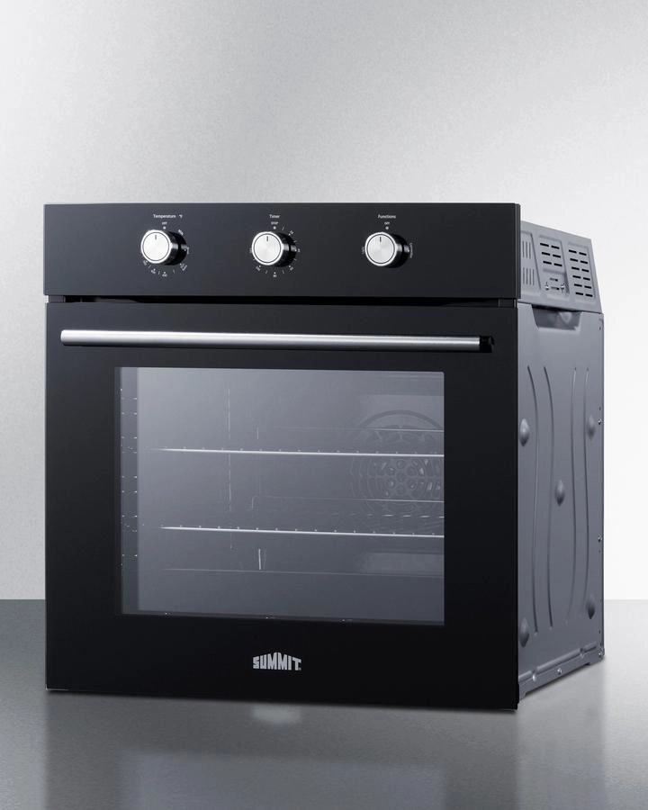Summit SGW242BKLP 24" Wide Lp Gas Wall Oven