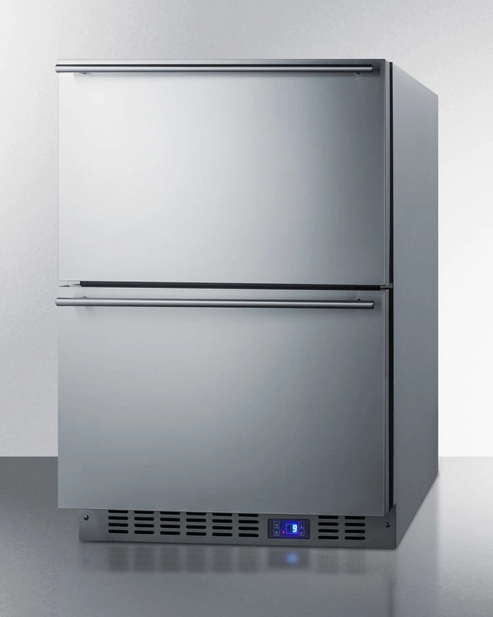 Summit SPFF51OS2D 24" Outdoor 2-Drawer All-Freezer