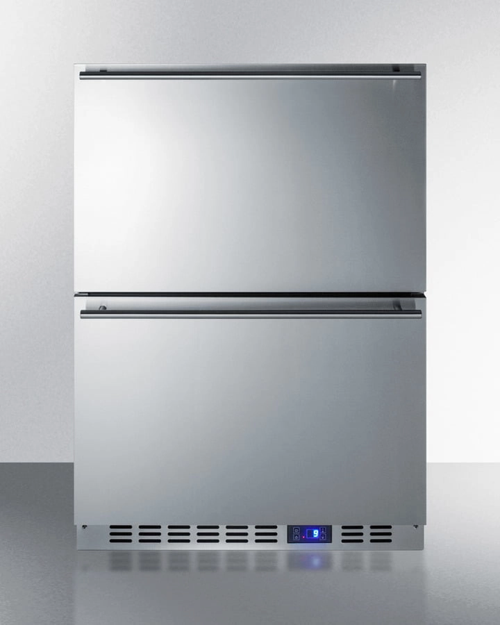 Summit SPFF51OS2D 24" Outdoor 2-Drawer All-Freezer Outdoor Freezers,outdoor rated freezer