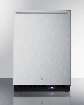 Summit SPFF51OSCSSHHIM 24" Wide Outdoor All-Freezer With Icemaker Outdoor Freezers,outdoor rated freezer