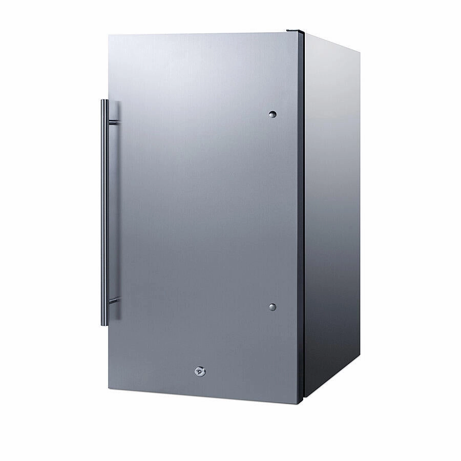Summit SPR196OSCSS Shallow Depth Outdoor Built-In All-Refrigerator