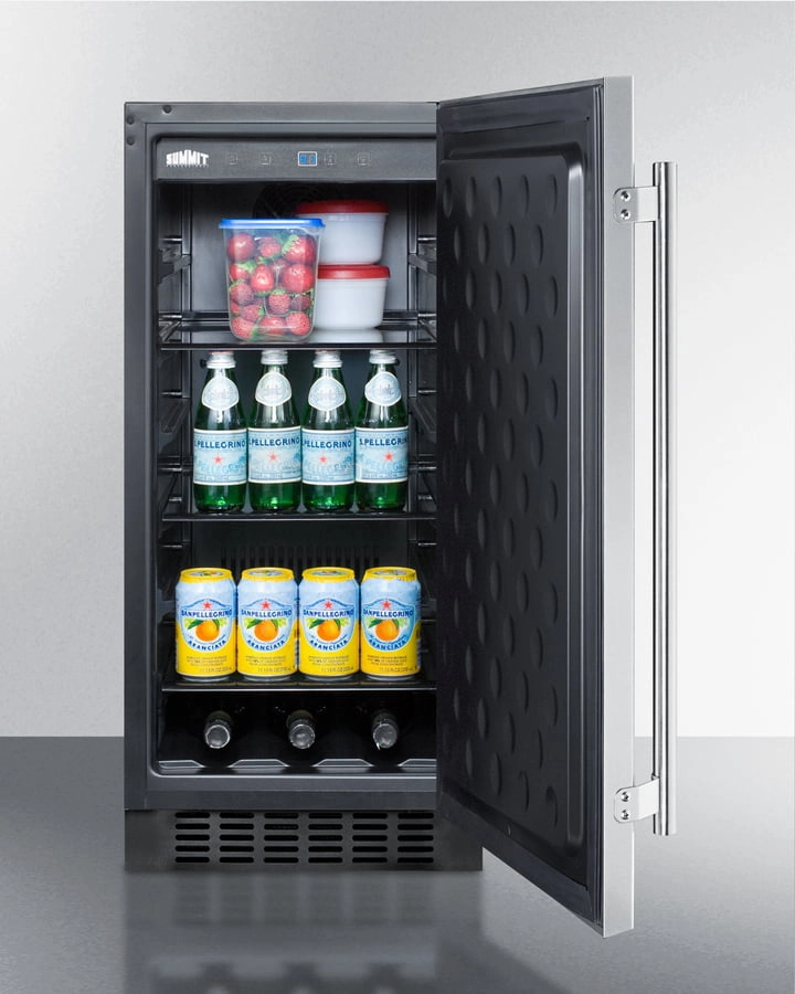 Summit SPR316OS 15" Wide Outdoor All-Refrigerator