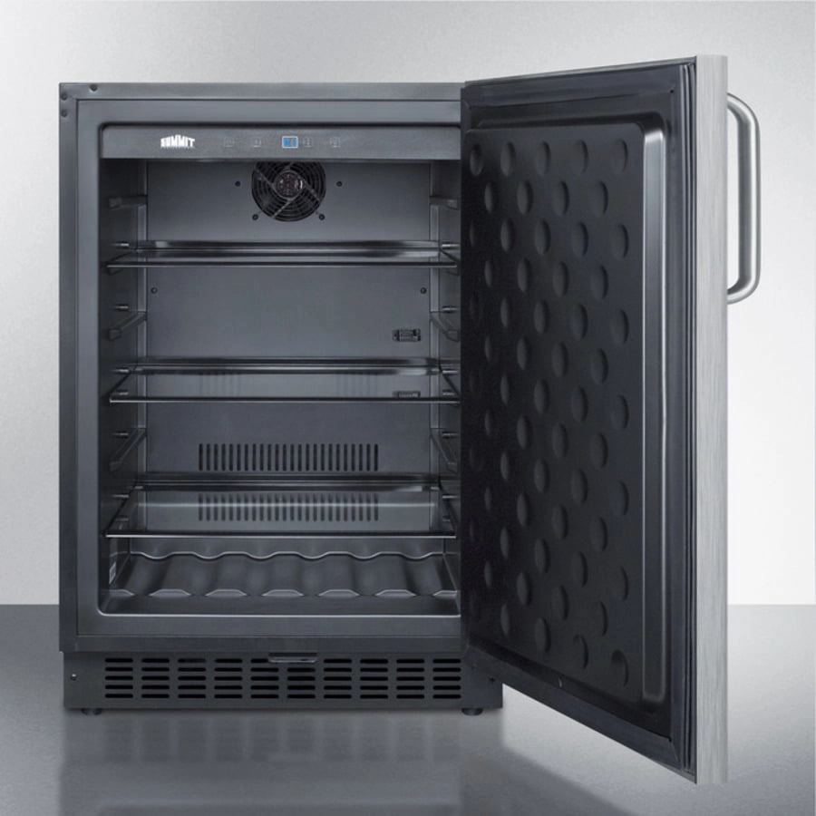 Summit SPR627OSSSTB 24" Wide Outdoor All-Refrigerator