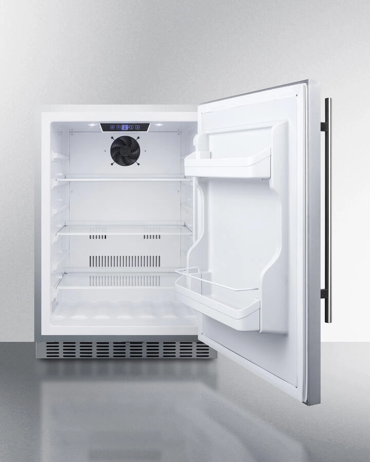 Summit SPR629WCSS 24" Wide Built-In Outdoor All-Refrigerator