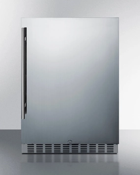 Summit SPR629WCSS 24" Wide Built-In Outdoor All-Refrigerator Undercounter Refrigerators 24 inch undercounter fridge for kitchen