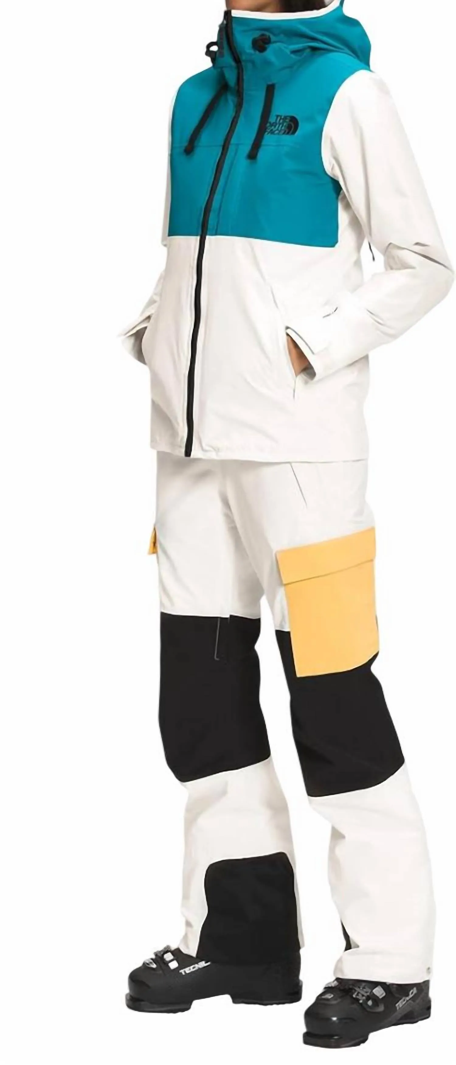 Superlu Jacket In Enamel Blue/gardenia White