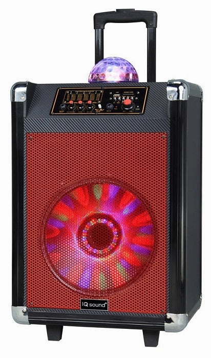 Supersonic 12 Portable Bluetooth Speaker with Disco Ball Light (2 Colors) (On Sale!)