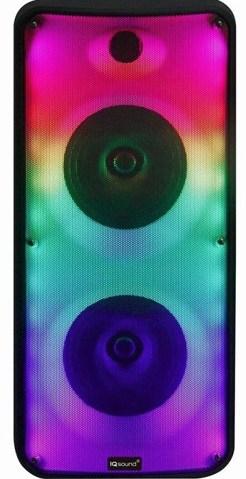 Supersonic IQ Sound FIRE BOX Wireless Bluetooth Party Speaker with Light Show & FREE! Microphone (While They Last!) Kitchen Appliances