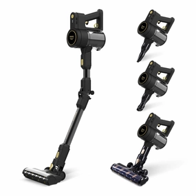 Taurus Upright Vacuum Cleaner, 2 In 1 Cordless, 90 Degree, Black robot vacuum, handheld vacuum