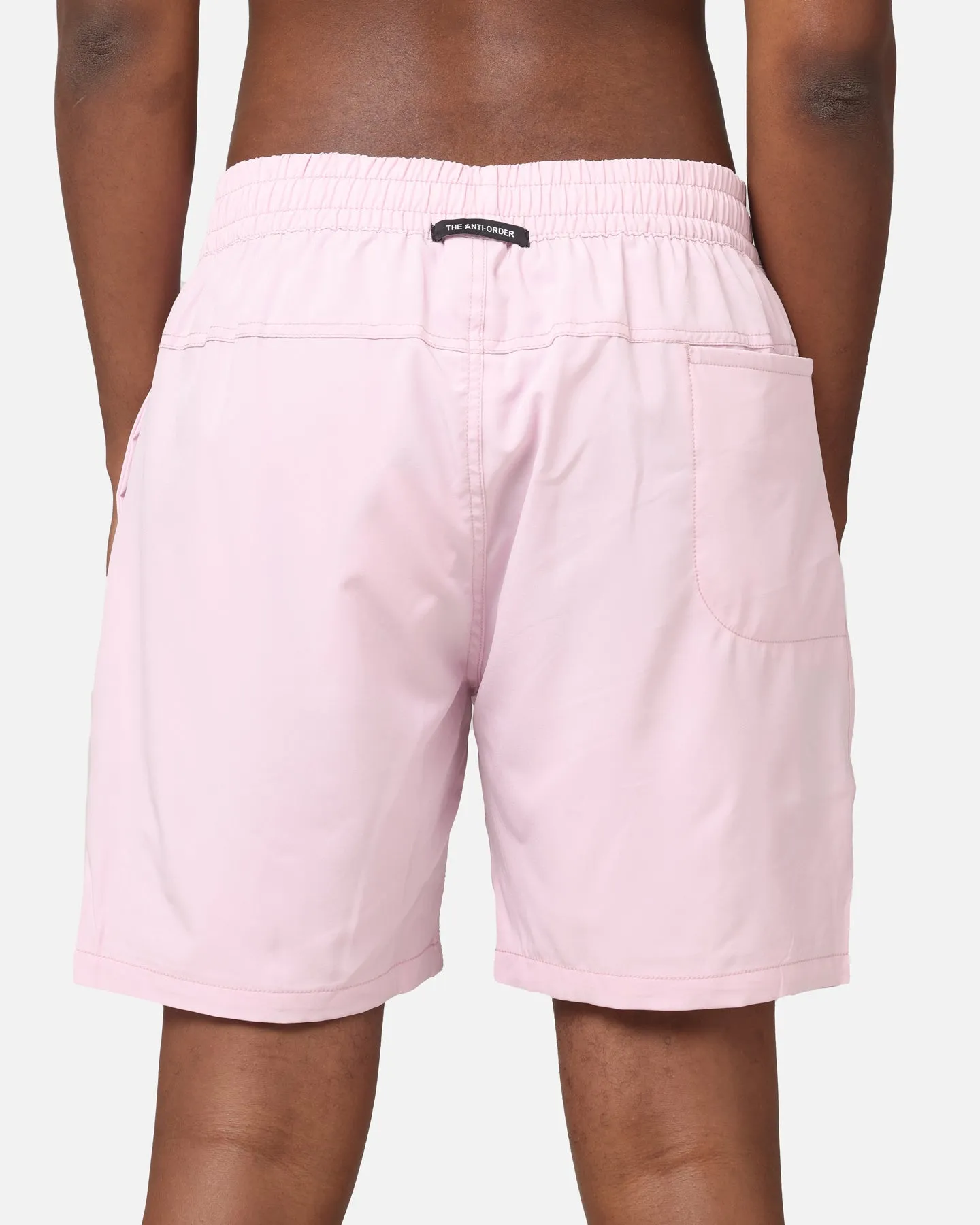 The Anti Order A Logo Shorts Dusty Pink
