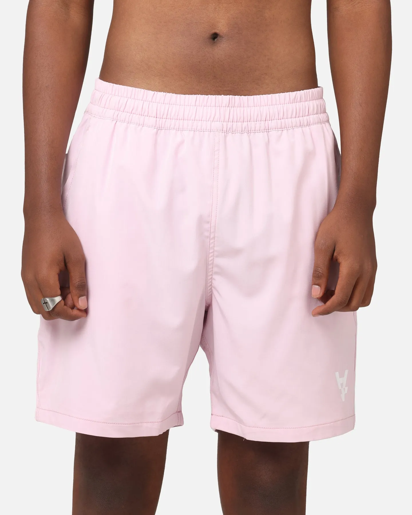 The Anti Order A Logo Shorts Dusty Pink