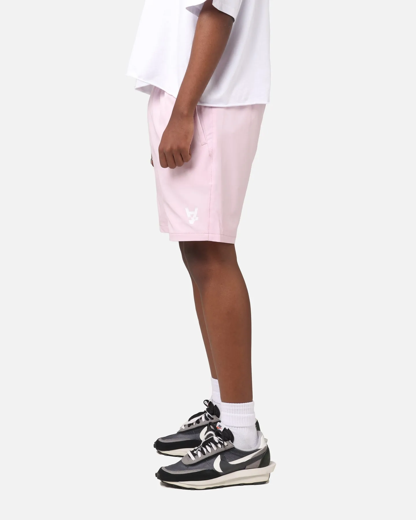 The Anti Order A Logo Shorts Dusty Pink