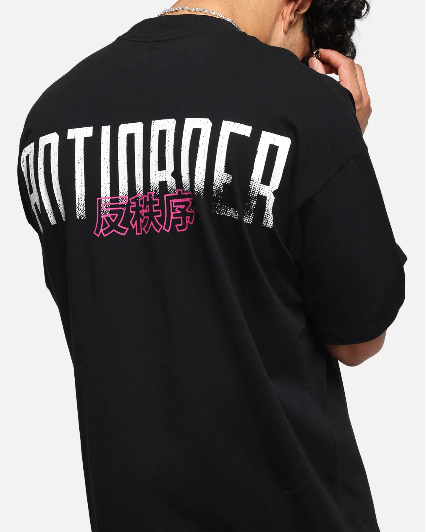 The Anti Order Ryuken Mock Neck T-Shirt Black