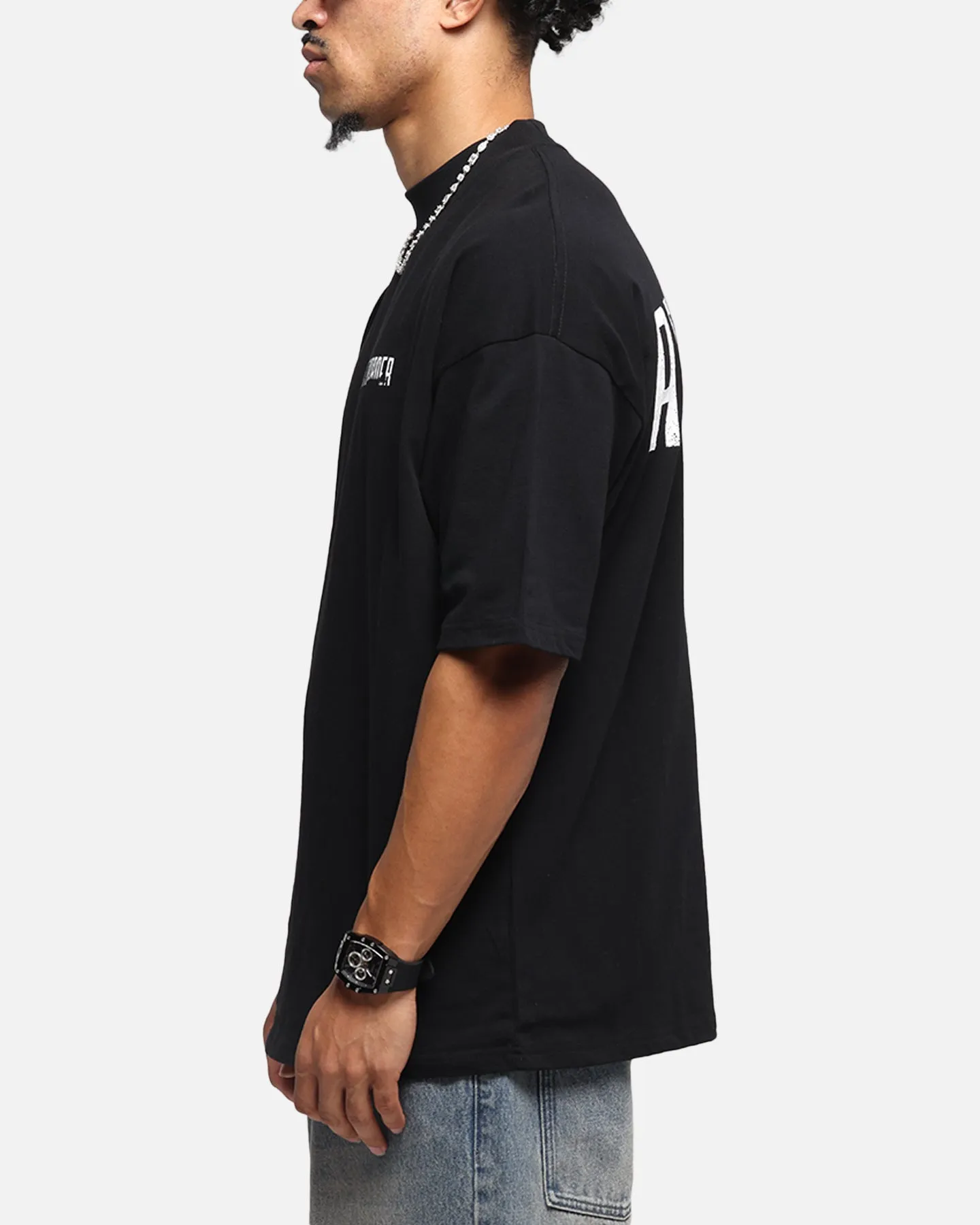 The Anti Order Ryuken Mock Neck T-Shirt Black