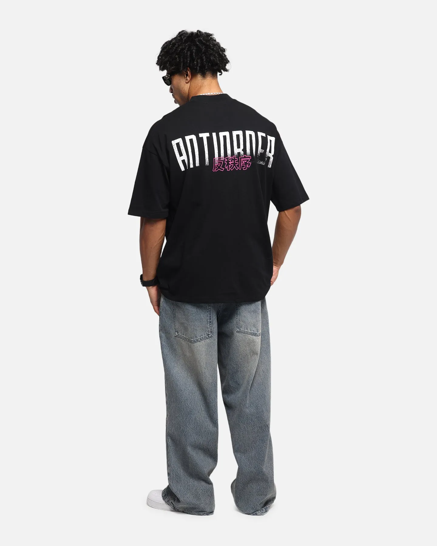 The Anti Order Ryuken Mock Neck T-Shirt Black