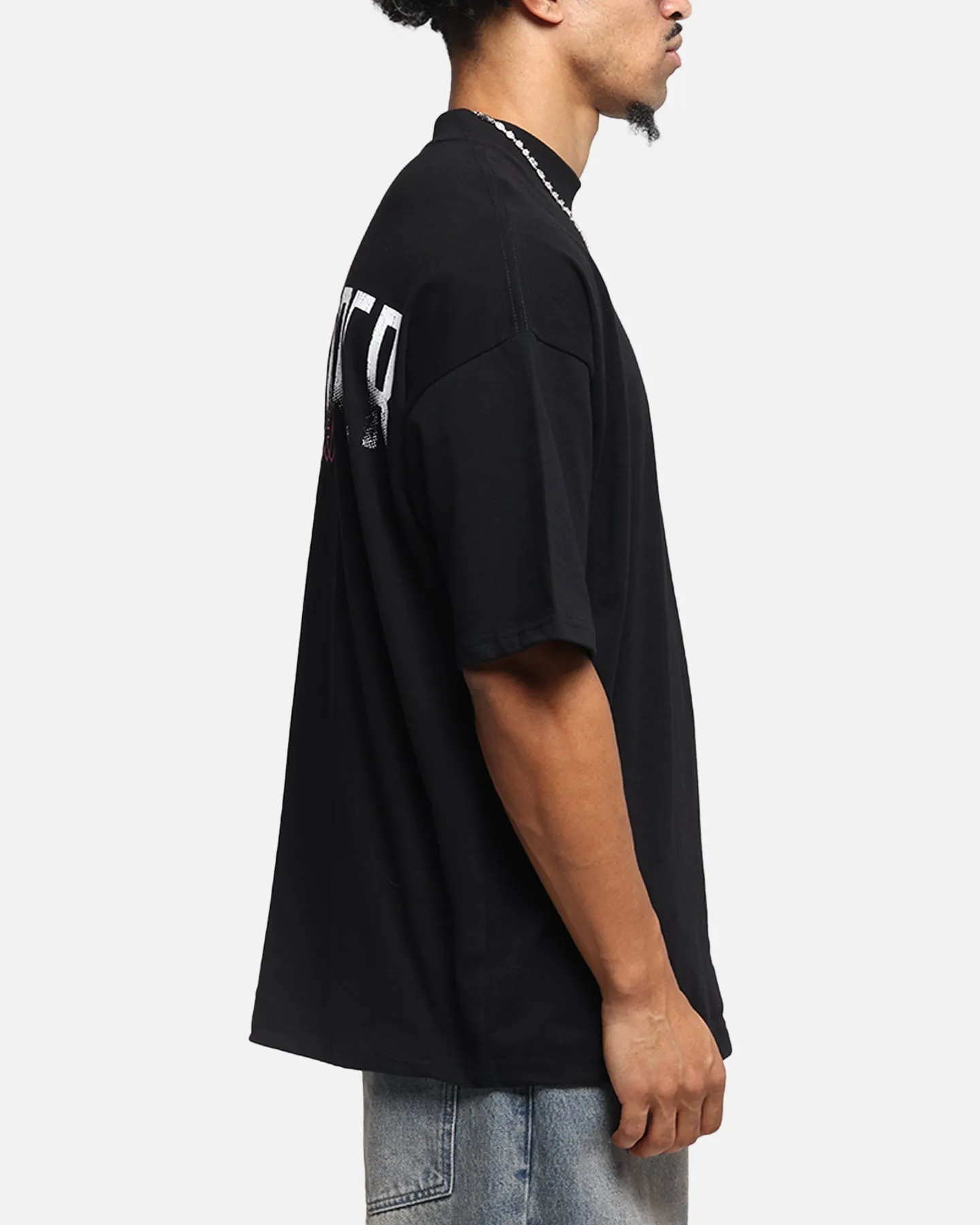 The Anti Order Ryuken Mock Neck T-Shirt Black