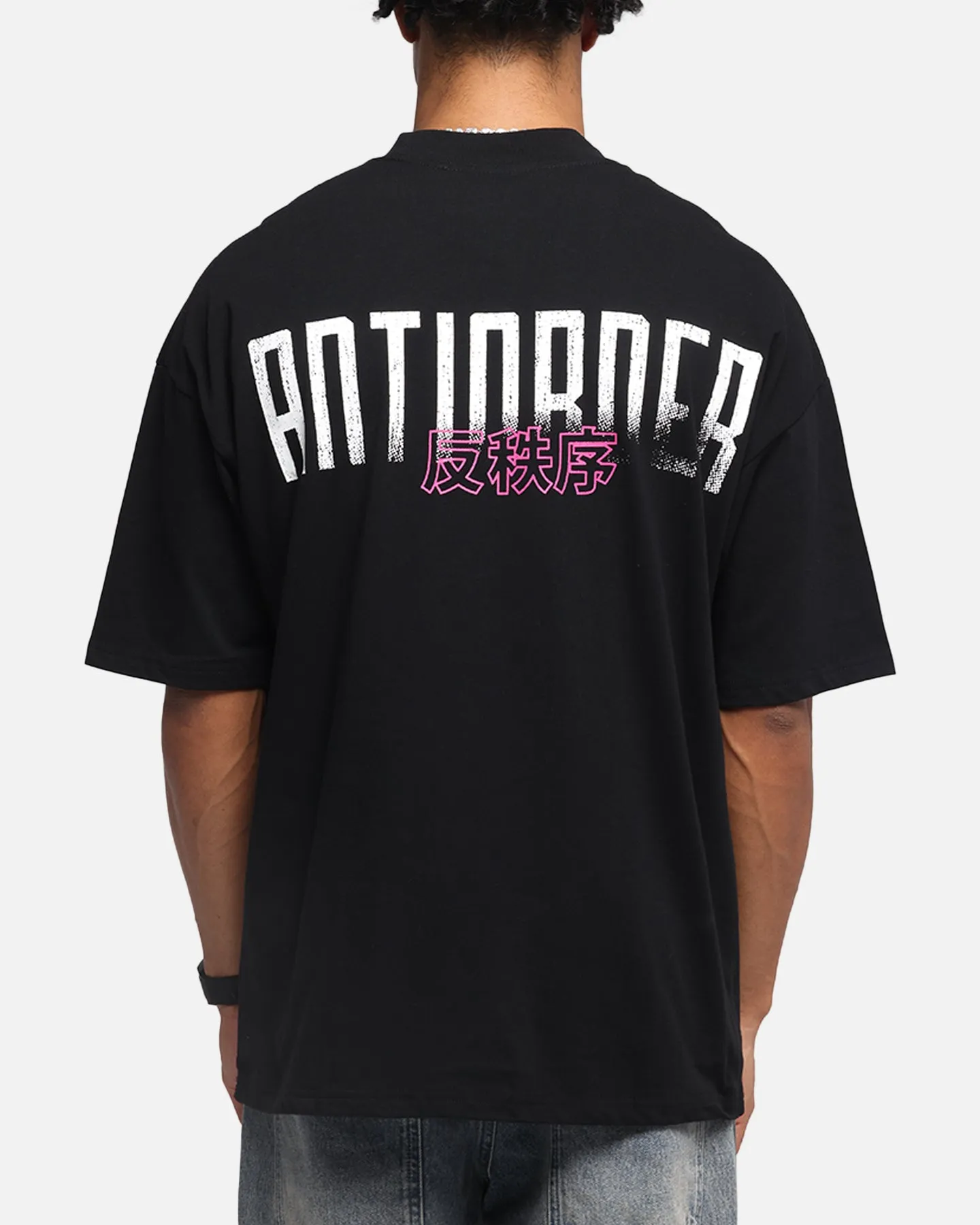 The Anti Order Ryuken Mock Neck T-Shirt Black