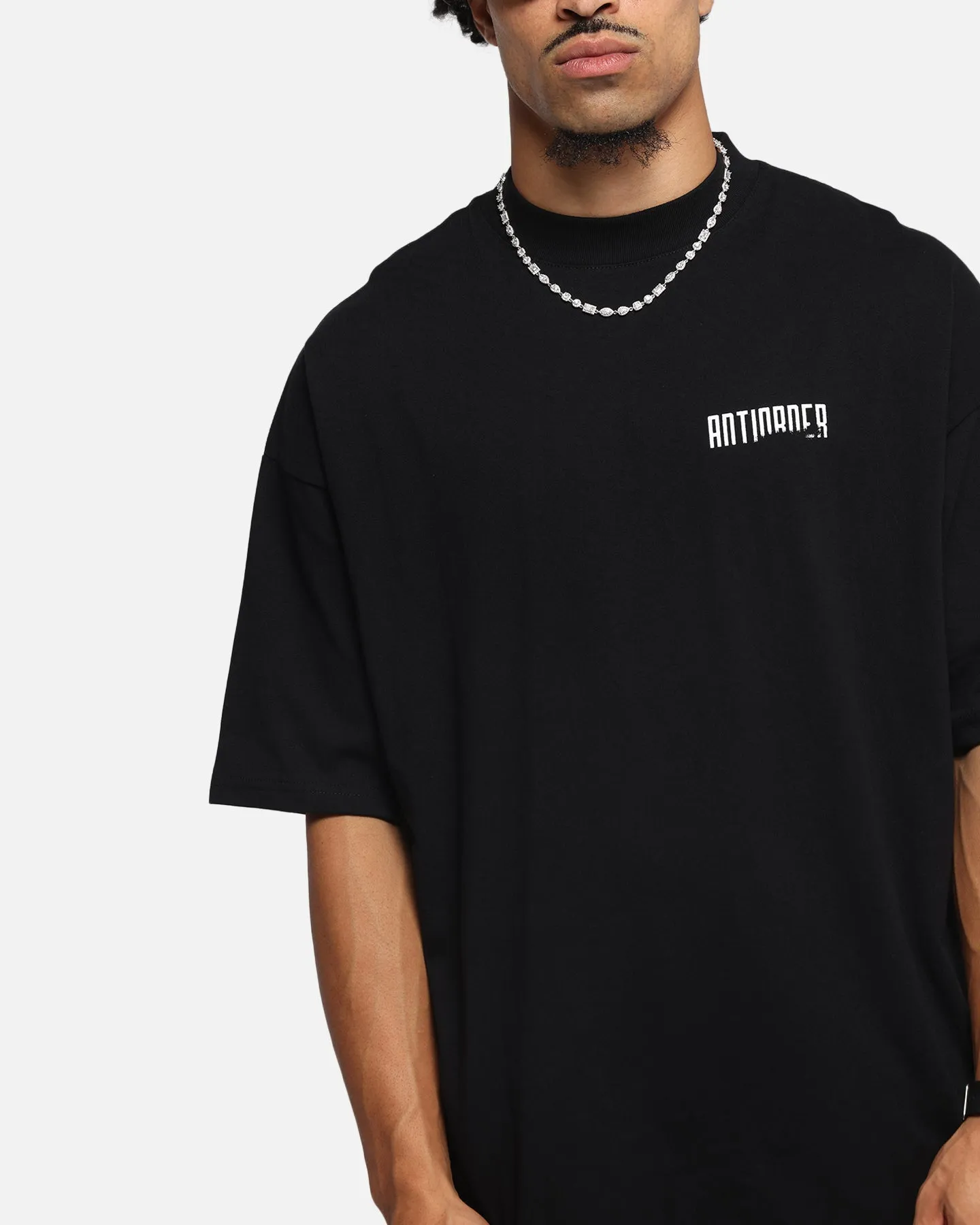The Anti Order Ryuken Mock Neck T-Shirt Black