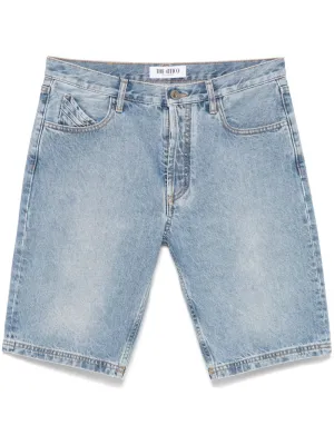 The Attico Women's Shorts Clear blue