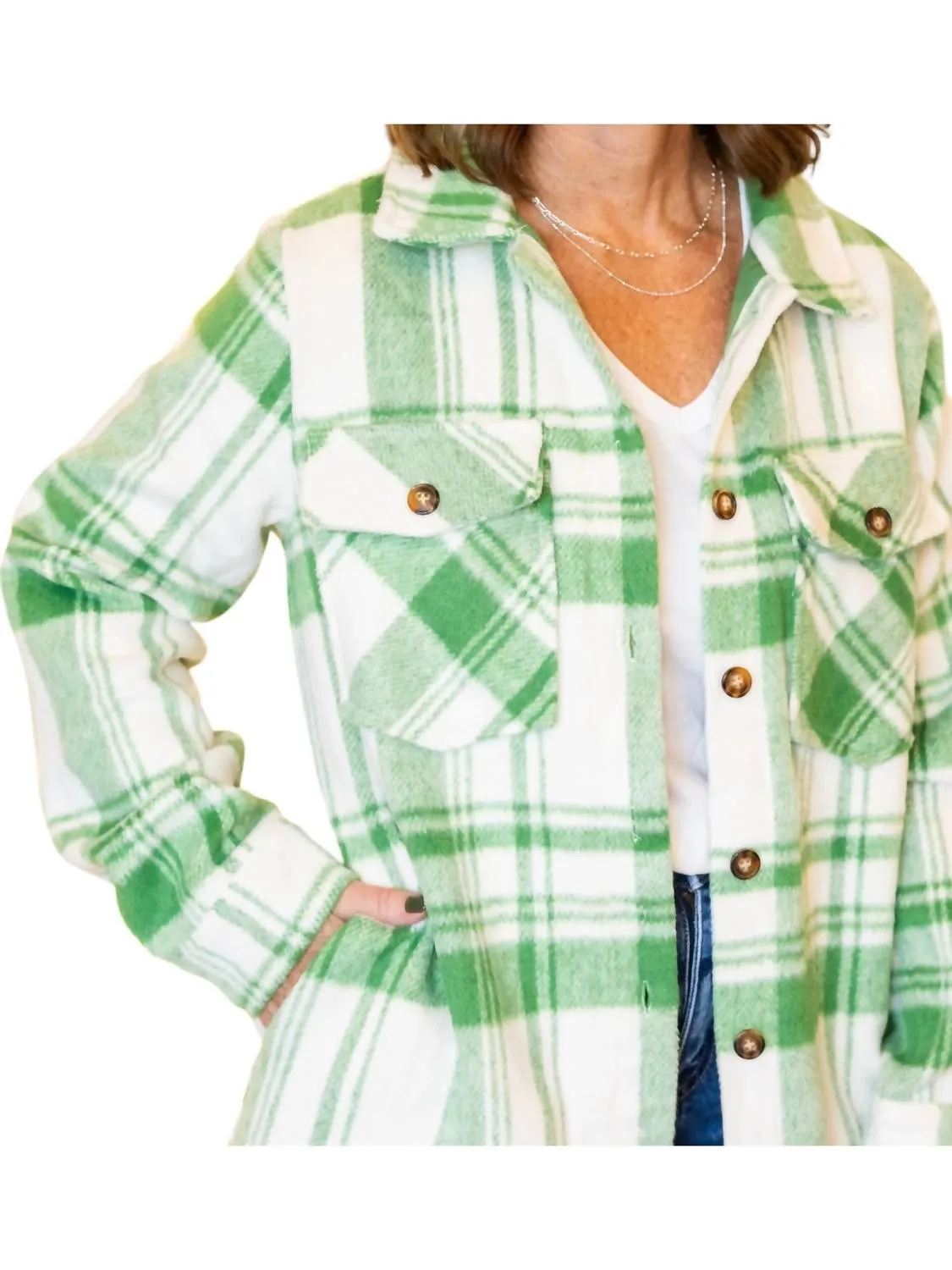 The Grinch Shacket In Green