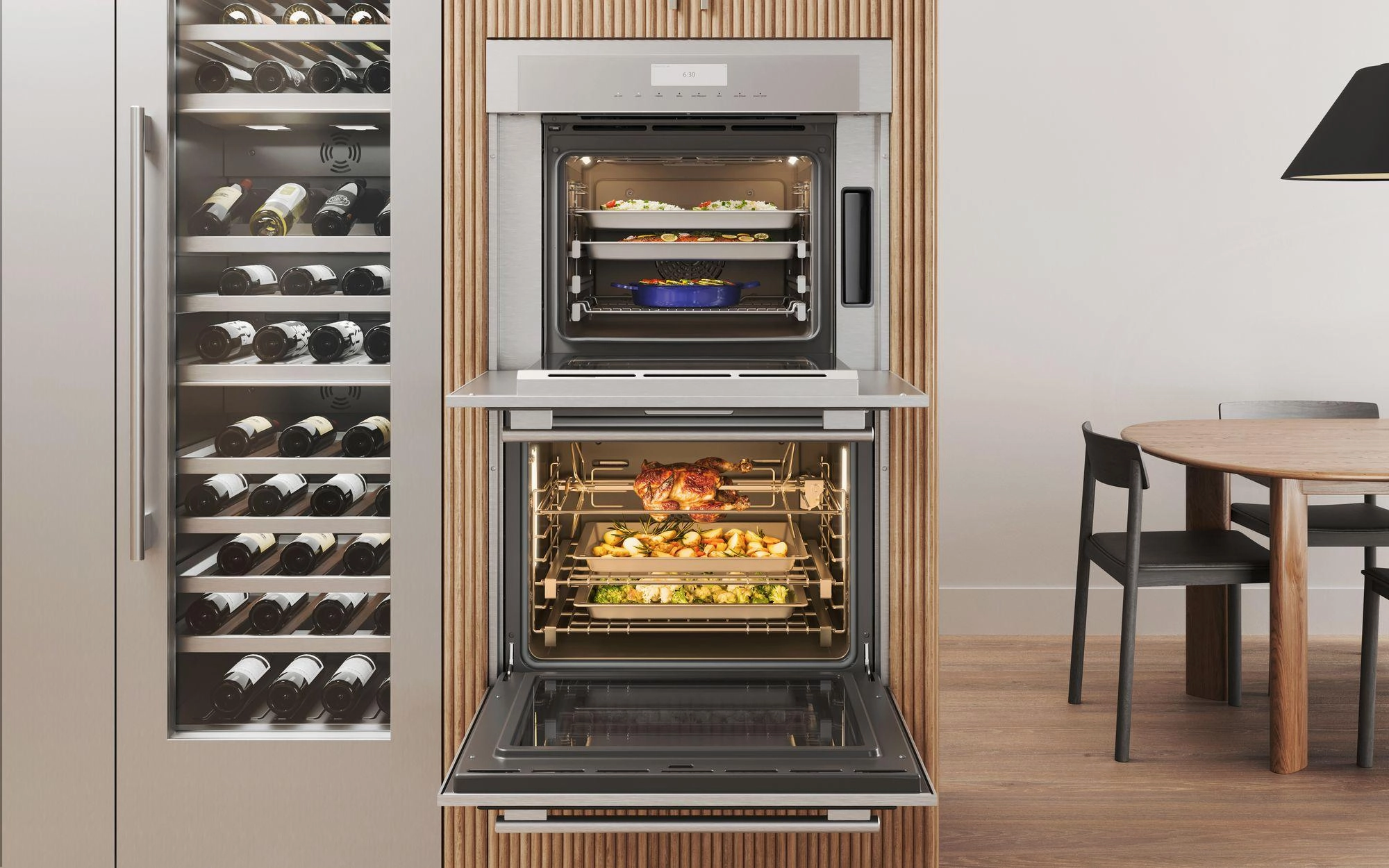 Thermador MEDS302BS Double Steam Wall Oven 30''