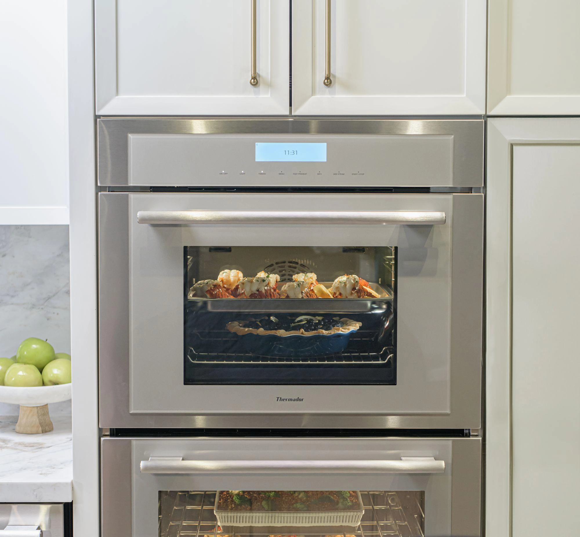 Thermador MEDS302BS Double Steam Wall Oven 30''