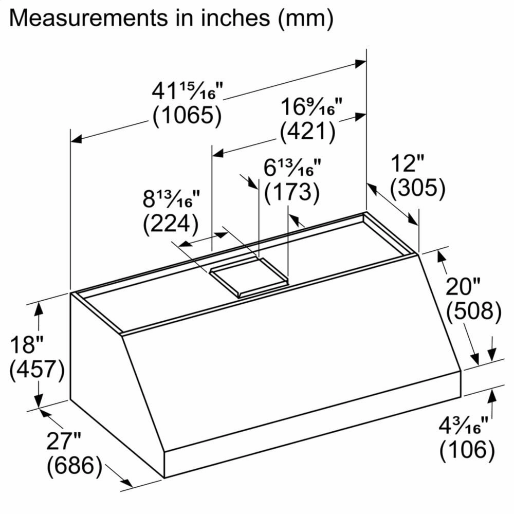 Thermador PH42GWS 42-Inch Pro Grand Wall Hood