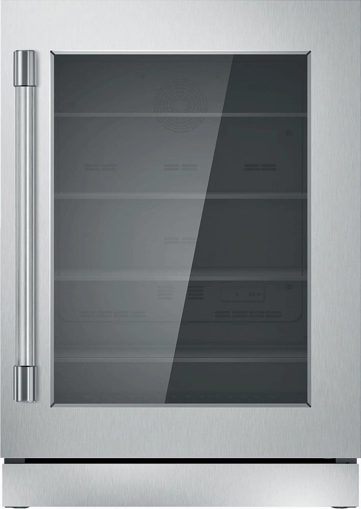 Thermador T24UR920RS 24-Inch Under-Counter Glass Door Refrigerator Undercounter Refrigerators 24 inch undercounter fridge for kitchen