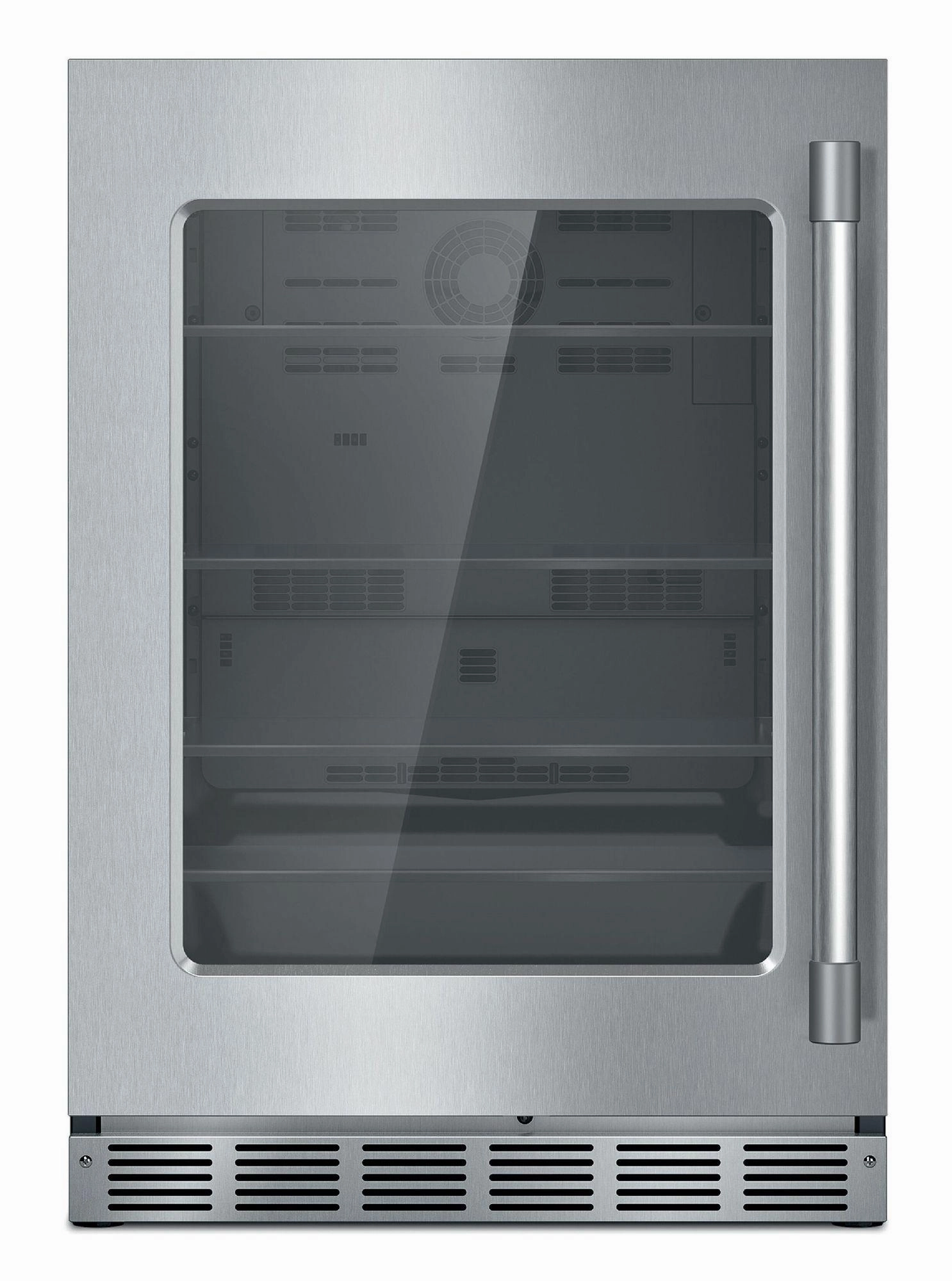 Thermador T24UR925LS Freedom? Glass Door Refrigeration 24'' Professional Soft Close Flat Hinge T24Ur925Ls