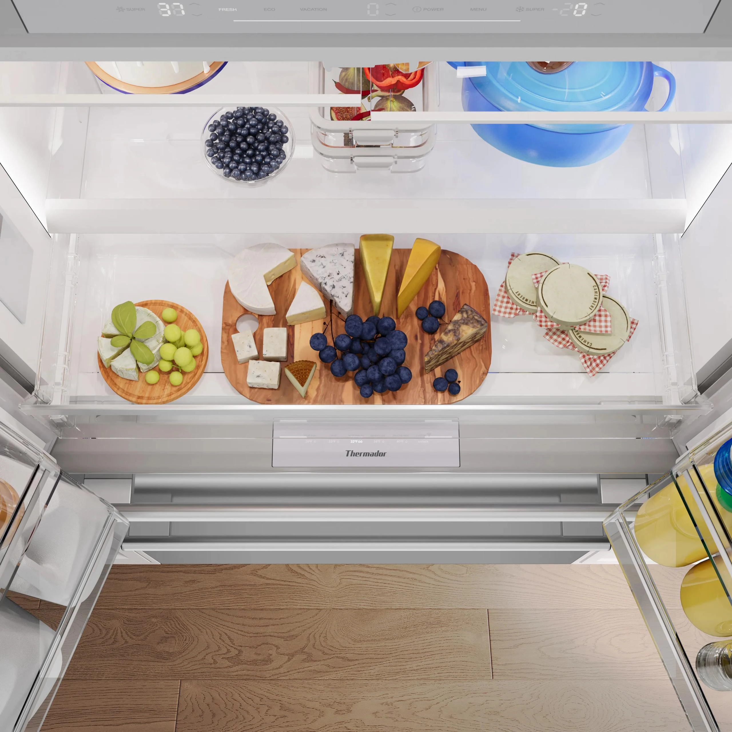 Thermador T36FL810NS Masterpiece? Freestanding French Door Bottom Mount Refrigerator 36'' Masterpiece? Stainless Steel