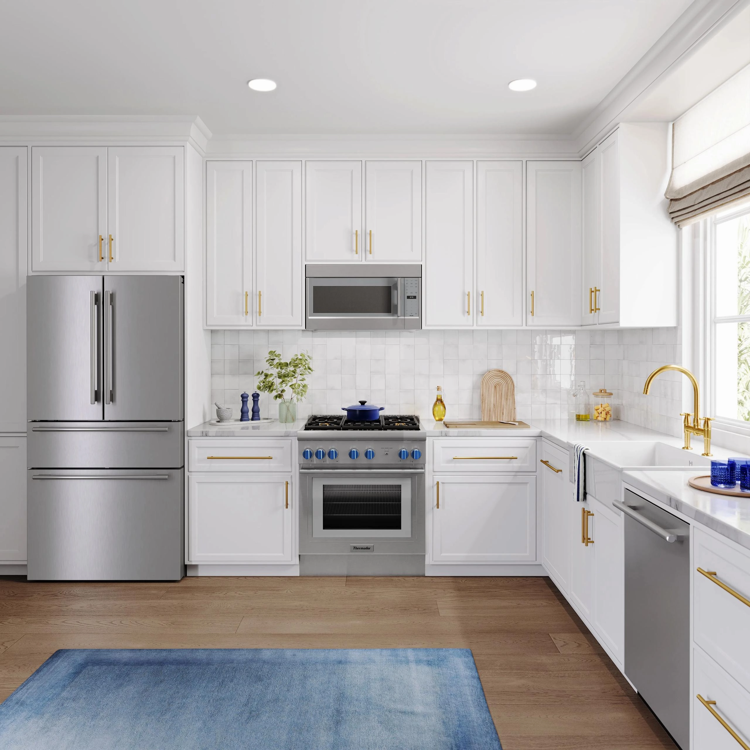 Thermador T36FL810NS Masterpiece? Freestanding French Door Bottom Mount Refrigerator 36'' Masterpiece? Stainless Steel