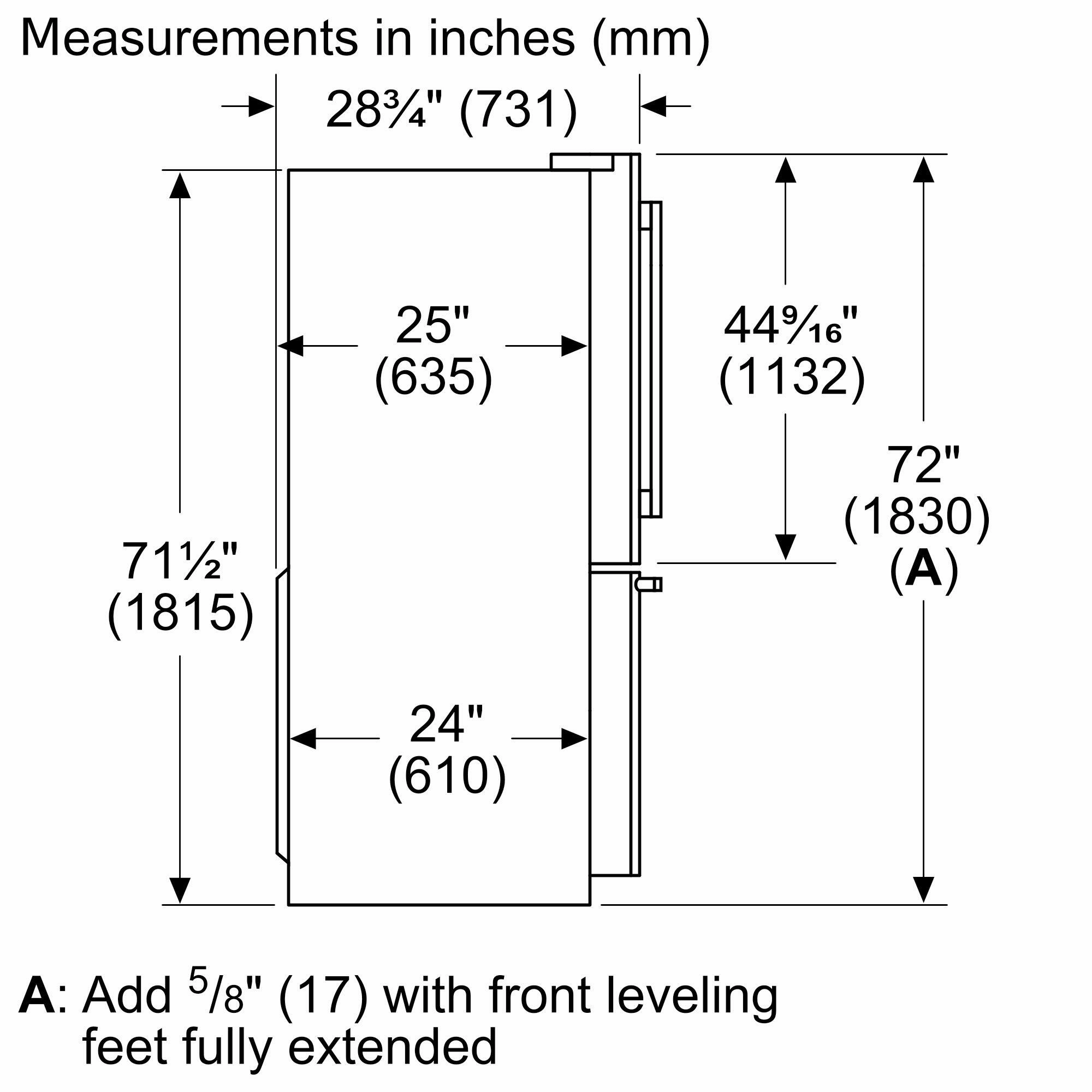 Thermador T36FT810NS Freedom? French Door Bottom Mount Refrigerator 36'' Masterpiece? Stainless Steel T36Ft810Ns