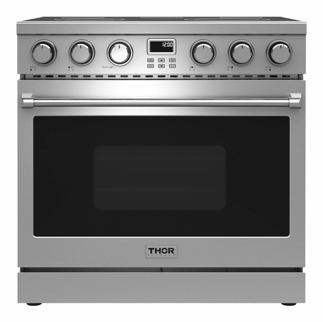 Thor Kitchen ARE36 Thor Kitchen 36-Inch Contemporary Professional Electric Range - Are36 Freestanding Ranges freestanding dual fuel range 30 inch
