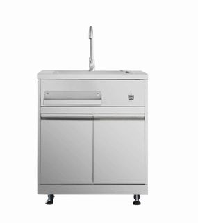 Thor Kitchen MK01SS304 Outdoor Kitchen Sink Cabinet In Stainless Steel Islands,bbq grill island kit