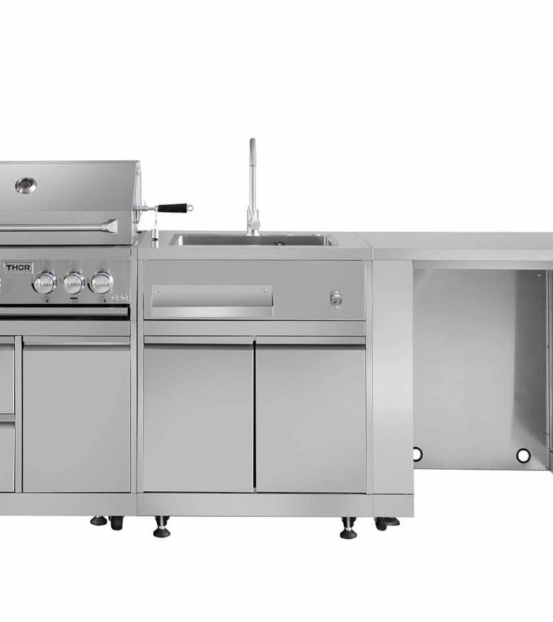 Thor Kitchen MK01SS304 Outdoor Kitchen Sink Cabinet In Stainless Steel