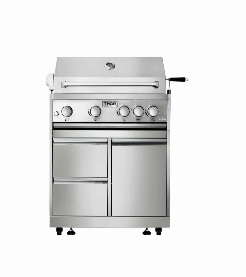 Thor Kitchen MK03SS304 Outdoor Kitchen Bbq Grill Cabinet In Stainless Steel
