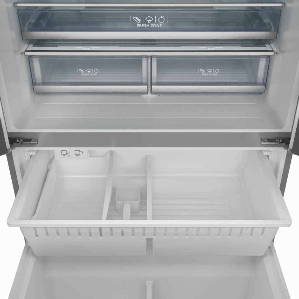 Thor Kitchen RF3621CTD99 36 Inch 20.3 Cu Ft French Door Counter Depth Refrigerator With Ice Maker In Stainless Steel Gordon Ramsay Series - Rf3621Ctd99