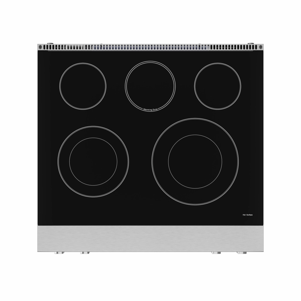 Thor Kitchen RSE30 30 Inch Professional Electric Range With Tilt Panel Touch Control In Stainless Steel Gordon Ramsay Series - Rse30