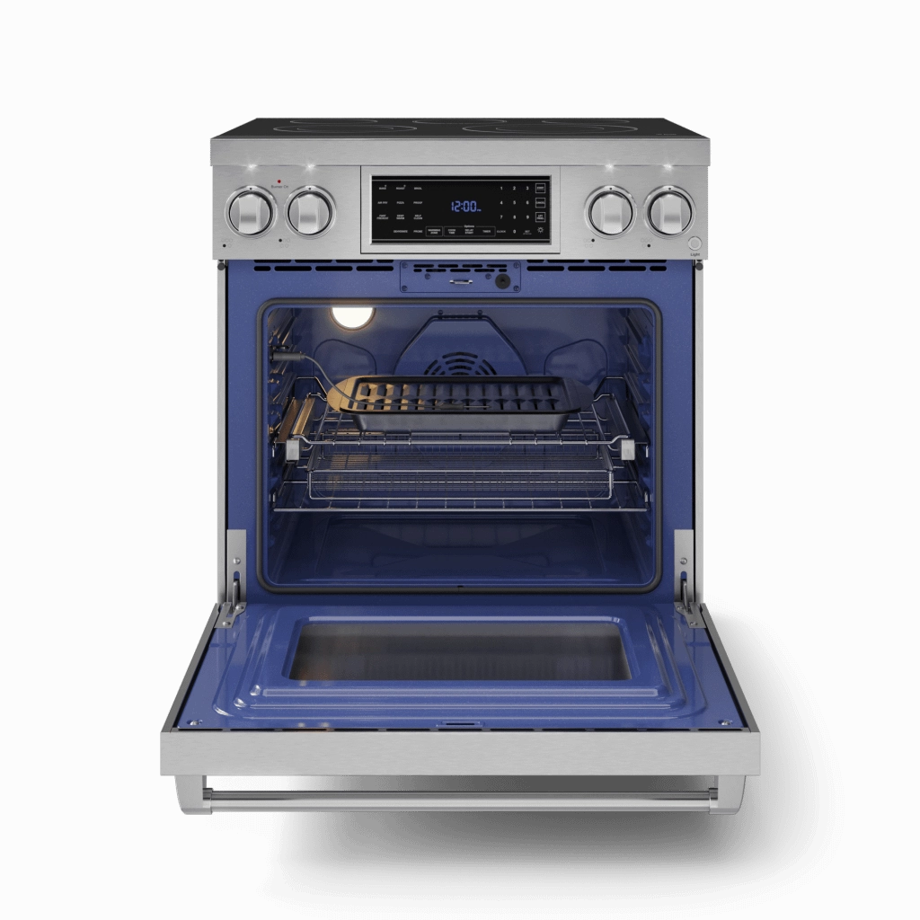 Thor Kitchen RSE30 30 Inch Professional Electric Range With Tilt Panel Touch Control In Stainless Steel Gordon Ramsay Series - Rse30