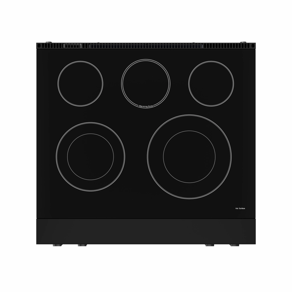 Thor Kitchen RSE30B 30 Inch Professional Electric Range With Tilt Panel Touch Control In Black Gordon Ramsay Series - Rse30B