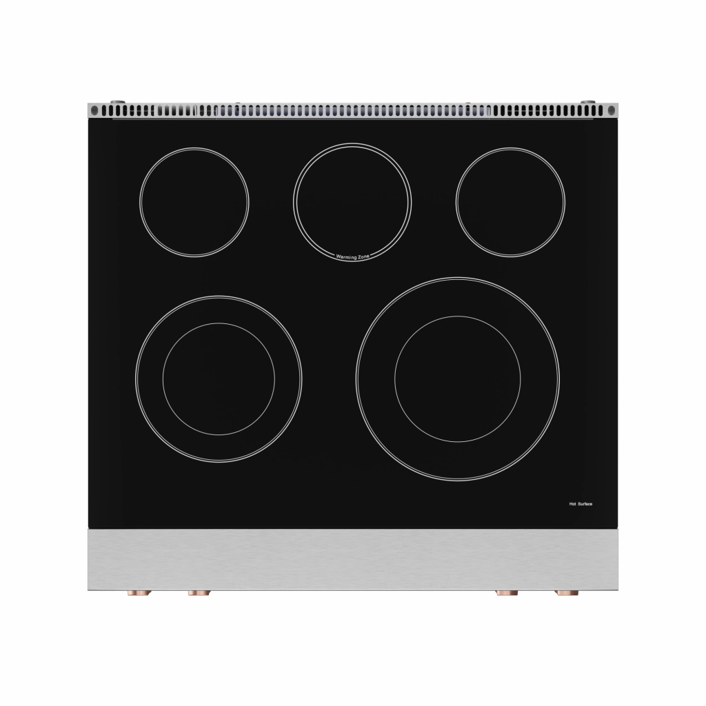 Thor Kitchen RSE30RSG 30 Inch Professional Electric Range With Tilt Panel Touch Control In Stainless Steel/Rose Gold Gordon Ramsay Series - Rse30-Rsg