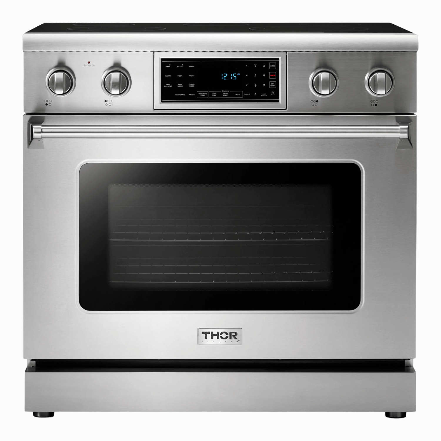 Thor Kitchen TRE3601 Thor Kitchen 36-Inch Tilt Panel Professional Electric Range - Tre3601 Freestanding Ranges freestanding dual fuel range 30 inch
