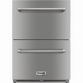 Thor Kitchen TRF2401U 24 Inch Indoor Outdoor Undercounter Refrigerator Drawer Outdoor Refrigerators,outdoor mini fridge