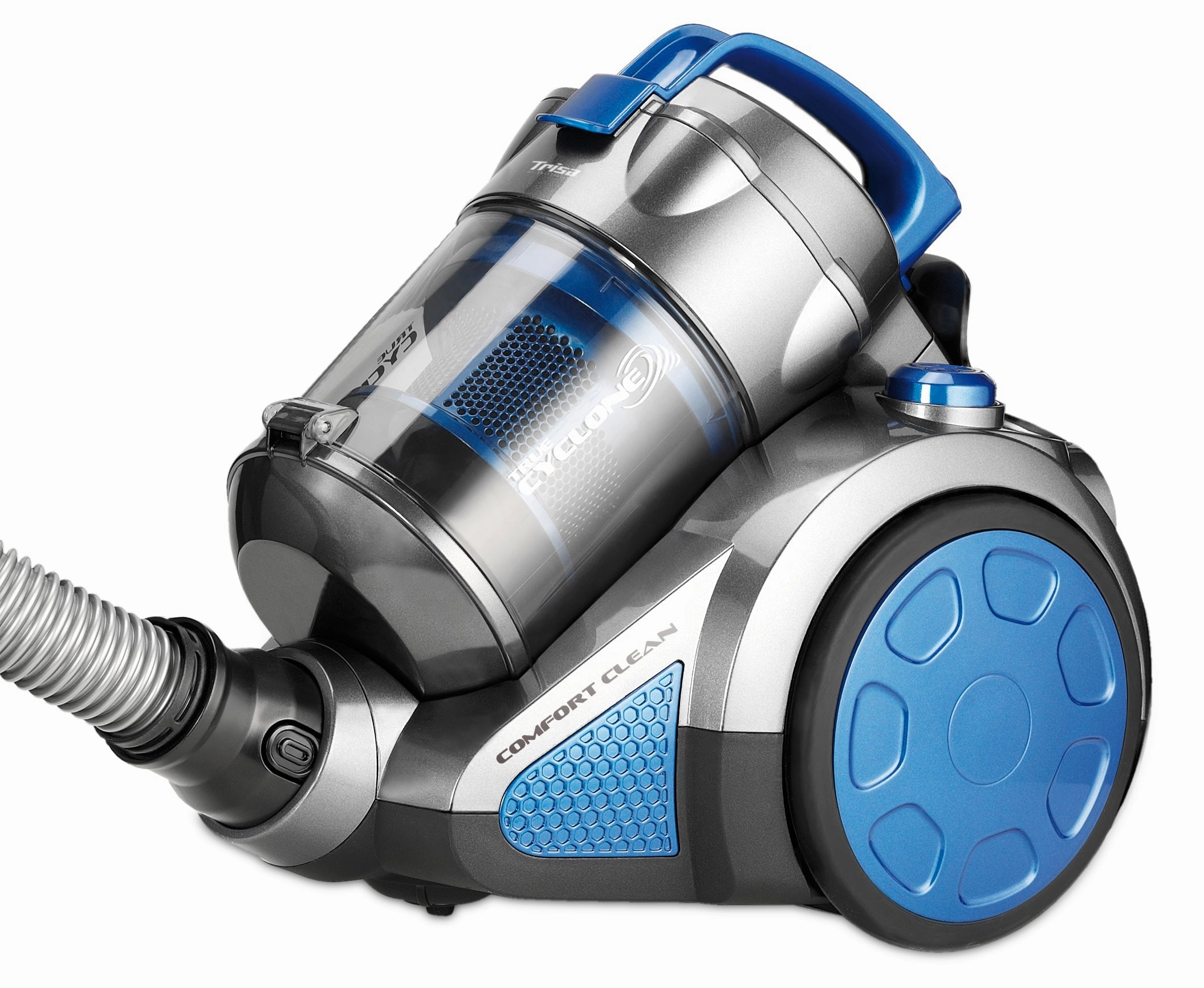 Trisa Vacuum Cleaner, 700 Watts, Blue robot vacuum, handheld vacuum