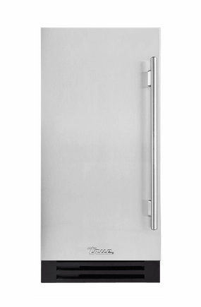 True Residential TUIADA15LSAS 15 Inch Solid Stainless Door Left Hinge Ada Height Clear Ice Machine Outdoor Icemakers,outdoor ice machine
