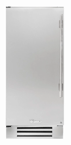 True Residential TUR15LSSC 15 Inch Solid Stainless Door Left Hinge Undercounter Refrigerator Undercounter Refrigerators 24 inch undercounter fridge for kitchen